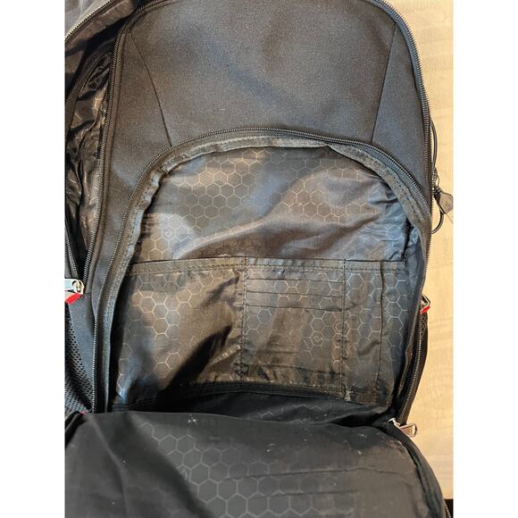 NO BRAND Black Swiss Like XL Backpack - Picture 3 of 5